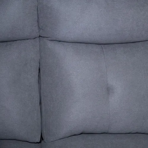 Canapé 2 Places Relax électrique Gris Lucas