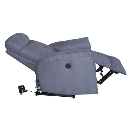 Fauteuil 1 Place Relax électrique Gris Lucas