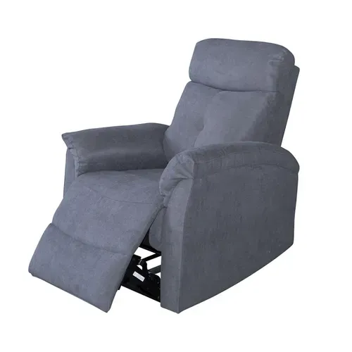 Fauteuil 1 Place Relax électrique Gris Lucas