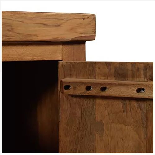 Buffet 200 Cm 4 Portes 2 Tiroirs Manguier Massif Ruv