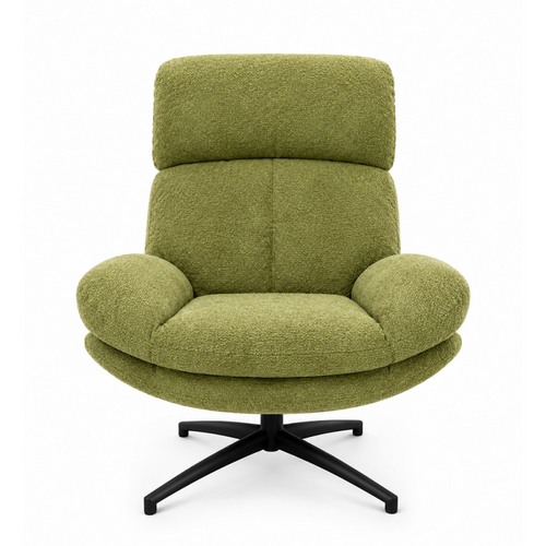 Fauteuil Bas Pivotant Et Inclinable Noam Vert Takasit