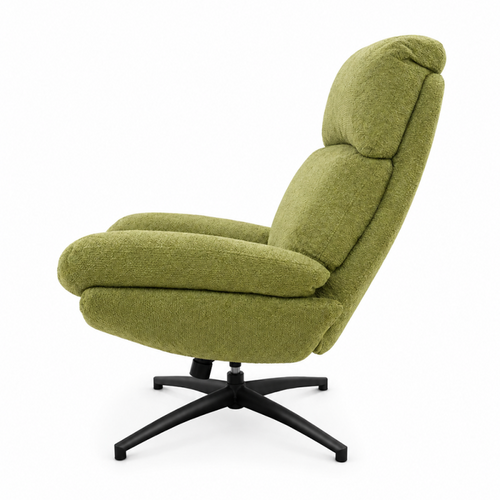 Fauteuil Bas Pivotant Et Inclinable Noam Vert Takasit