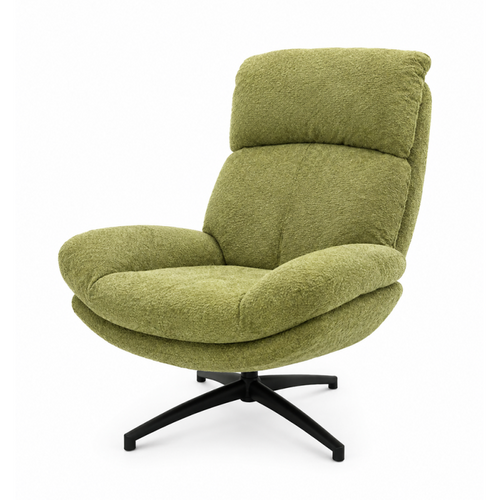 Fauteuil Bas Pivotant Et Inclinable Noam Vert Takasit