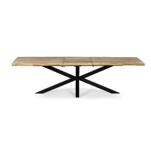 Table À Manger Extensible 200/240 Cm Manguier Massif Théo