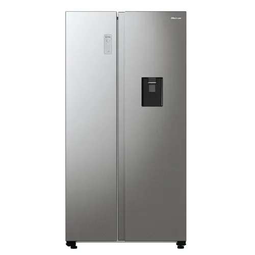 Réfrigérateur américain HISENSE RS711N4WCE 547L Inox vue de face