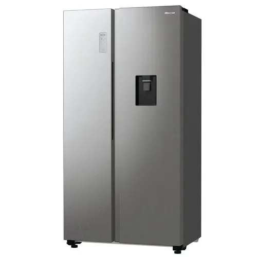 Réfrigérateur américain HISENSE RS711N4WCE 547L Inox vue de profil