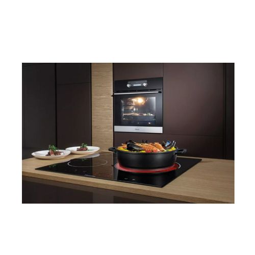 Table De Cuisson Vitrocéramique 60cm 3 Feux 5700w Noir E6332bsce