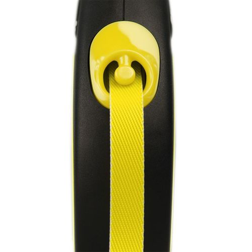 Laisse New Neon S Tape 5 M Black/ Neon Yellow Cl11t5-251-s-neoge
