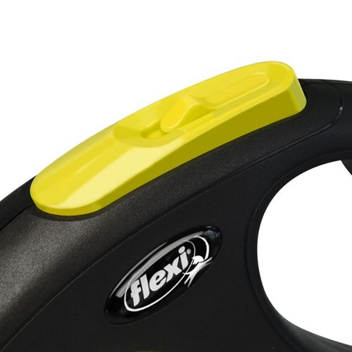 Laisse New Neon S Tape 5 M Black/ Neon Yellow Cl11t5-251-s-neoge