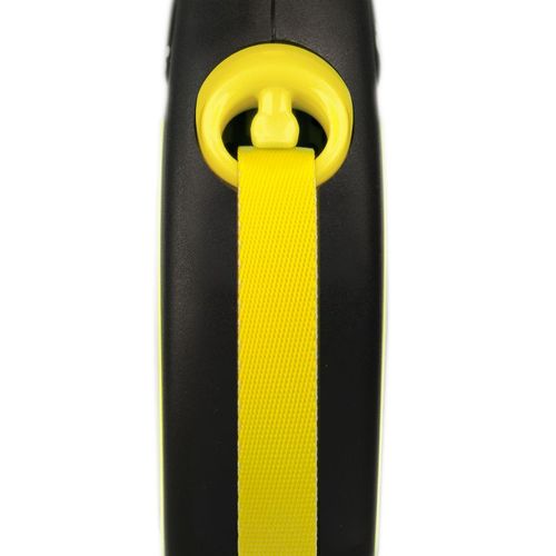 Laisse New Neon M Tape 5 M Black/ Neon Yellow Cl21t5-251-s-neoge