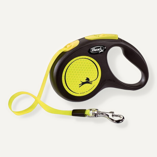 Laisse New Neon M Tape 5 M Black/ Neon Yellow Cl21t5-251-s-neoge