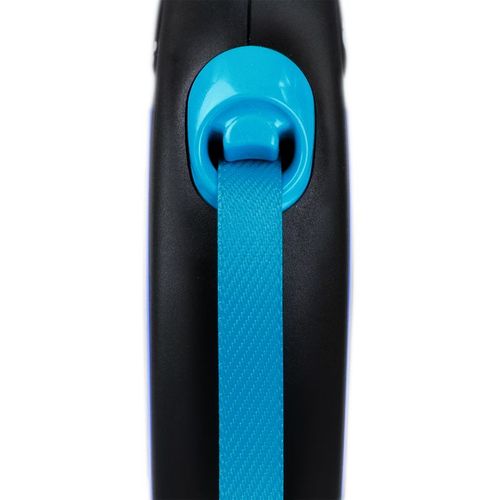 Laisse New Neon S Tape 5 M Black/ Neon Blue  Cl11t5-251-s-neobl
