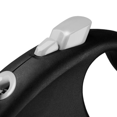 Laisse Black Design S Cord 5m Black/ Silver Fu12c5-251-s-si