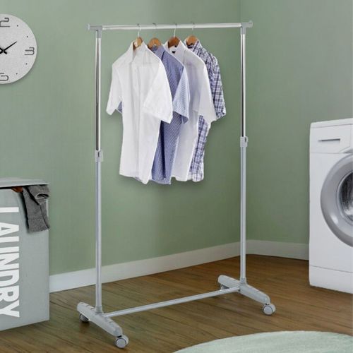 Portant à Vêtements Réglable "fiona" 160cm Gris