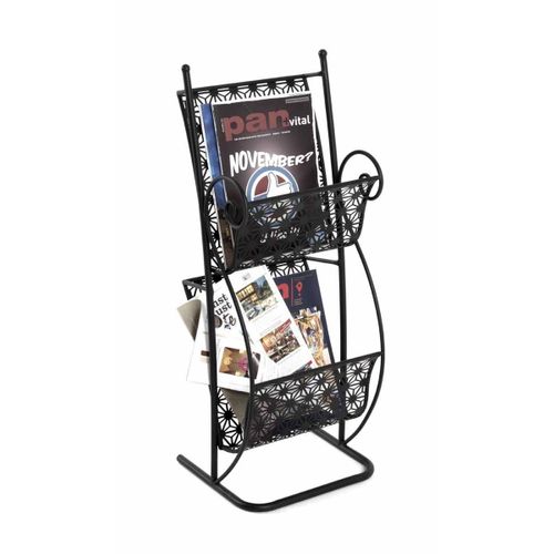 Porte Revues Vintage "stella" 80cm Noir