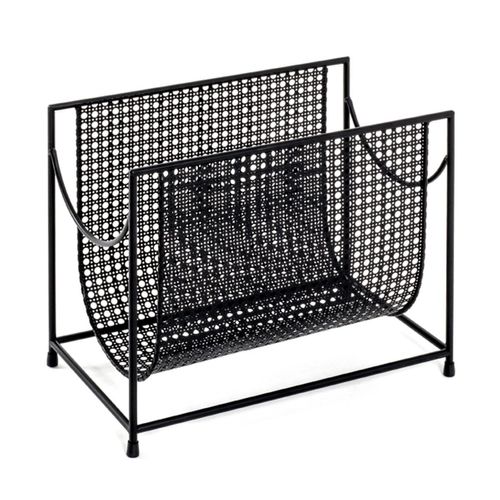 Porte-revues En Acier "laqué" 37cm Noir