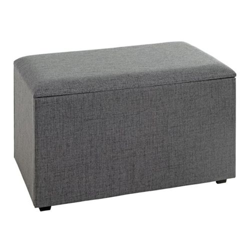 Coffre De Rangement Design "lumyna" 65cm Gris