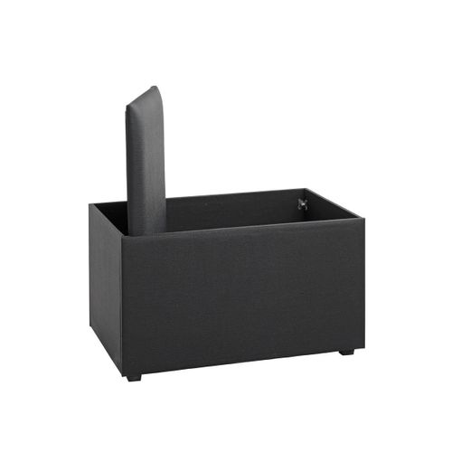 Coffre De Rangement Design "soldi" 65cm Noir