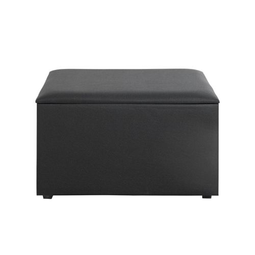 Coffre De Rangement Design "soldi" 65cm Noir