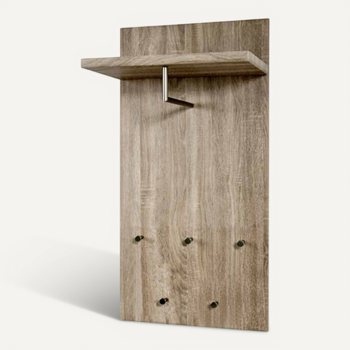 Patère Murale Design "bora" 100cm Naturel