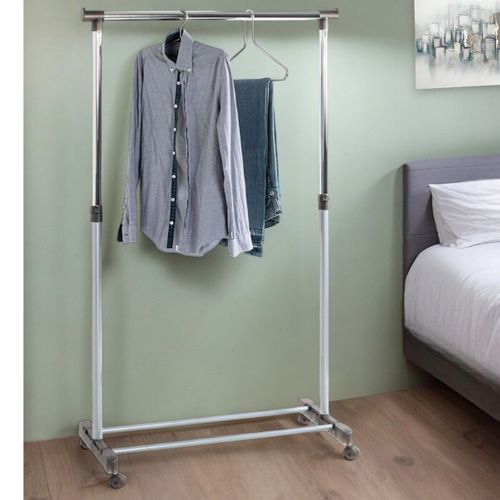 Portant à Vêtements Réglable "diplo" 170cm Gris