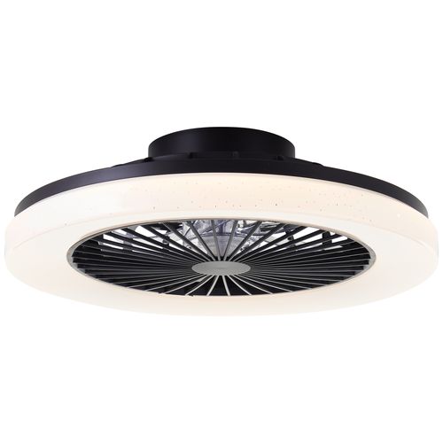 Plafonnier ventilateur SIANO Noir