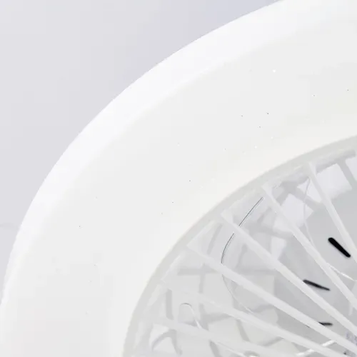 Plafonnier ventilateur SIANO Blanc vue détaillée