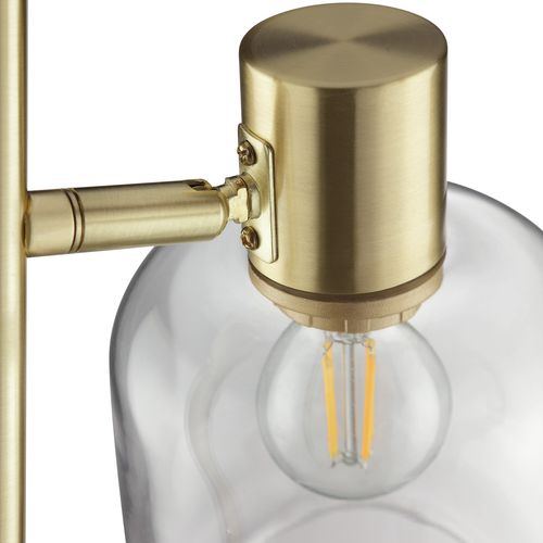 Lampadaire droit H. 140 cm LINDSET Doré vue détaillée
