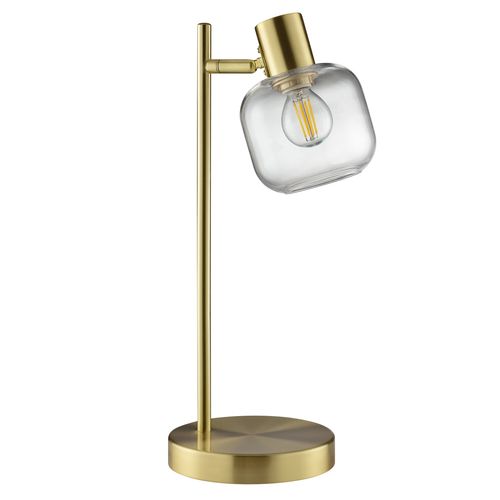 Lampe à poser H. 40 cm LINDSET Doré vue 3/4