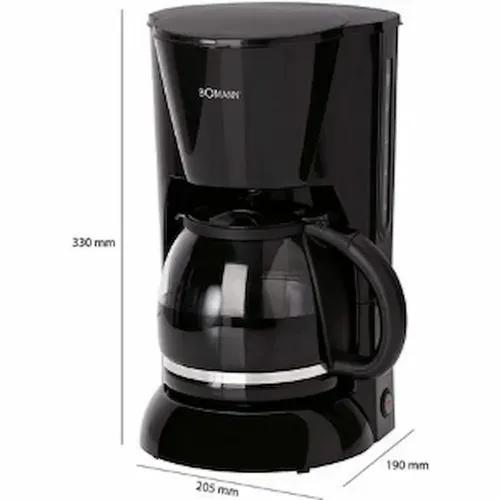 Cafetière 12-14 Tasses 1,5l  Ka183cb-noir