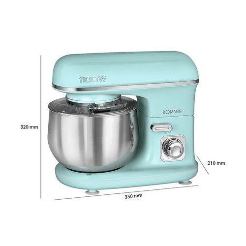 Robot Pétrin Multifonction 5l 1100w  Km 6030 Cb Menthe/vert