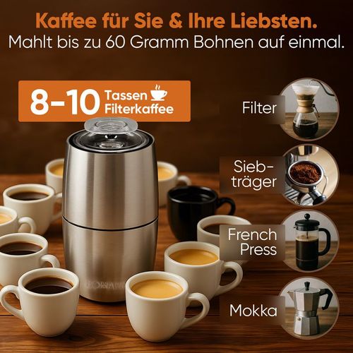 Moulin à Café électrique Acier Inoxydable  Ksw6089cb-inox