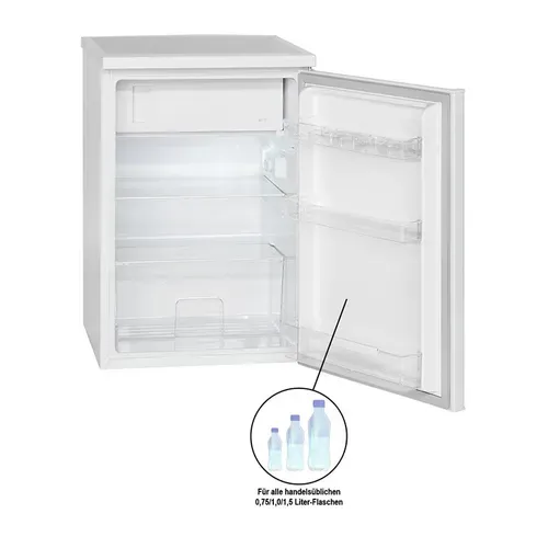 Réfrigérateur Avec Petit Congélateur 120l Blanc  Ks 2184. 1 Blanc