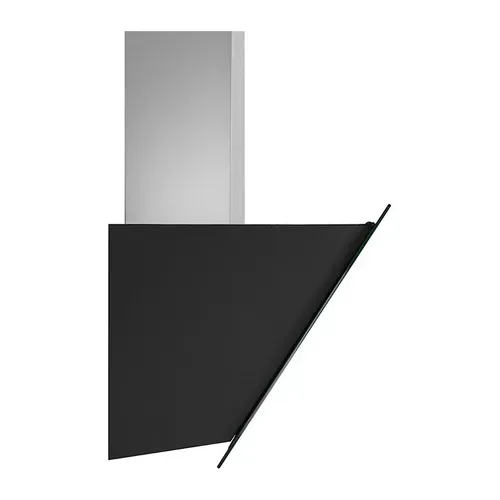 Hotte Inclinée à LED Noir  Du 771.1 G Noir