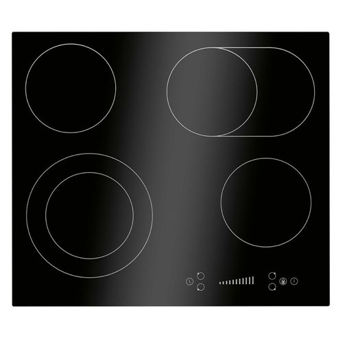 Plaque De Cuisson En Vitrocéramique 4 Feux Avec Double Zone Encastrable  Ebk7941