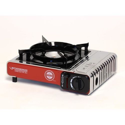 Réchaud Portable 2200 W - Allumage Piezo, Mallette Incluse, Pour Casseroles 12–26 Cm