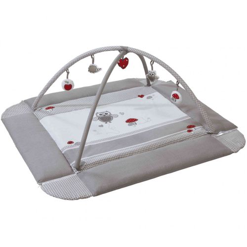 Tapis Éveil Avec Arc Et 5 Éléments De Jeu Roba Adam Et Eule 75x85
