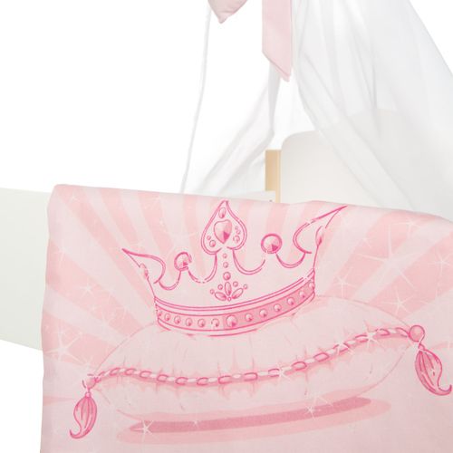 Lit de Poupée en Bois Sophie - ROBA - avec Ciel de Lit + Couette et Lit de Poupée en Bois Sophie - ROBA - avec Ciel de Lit + Couette et