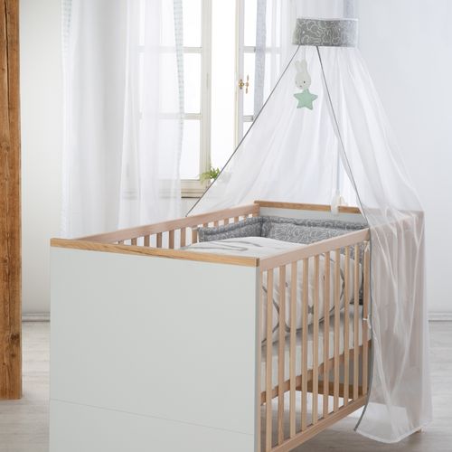 Ensemble De Chambre Caro - Lit Bébé + Commode Á Langer + Armoire 3 Portes