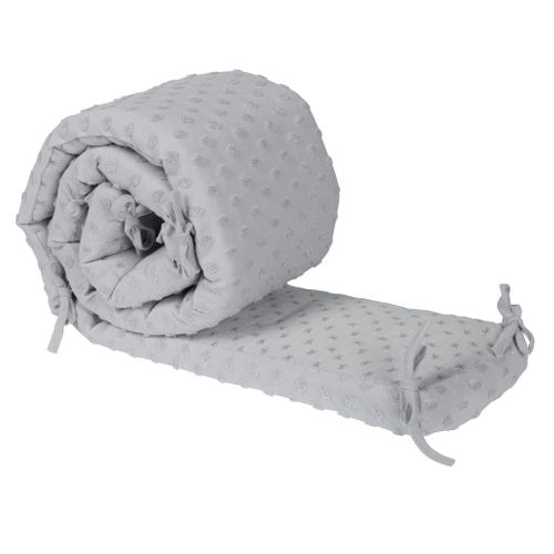 Tour De Lit Bébé Lil Planet - Coton Bio - Gris