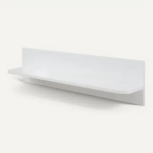 étagère Murale Retro 2 90 Cm – Blanc Brillant