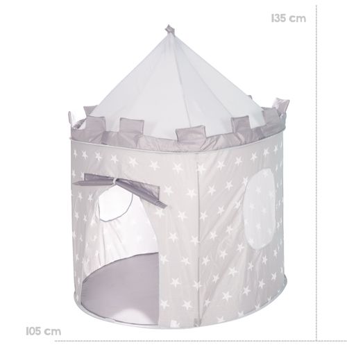 Tente Pop Up Château Fort Gris Pour Enfant - Sterneburg