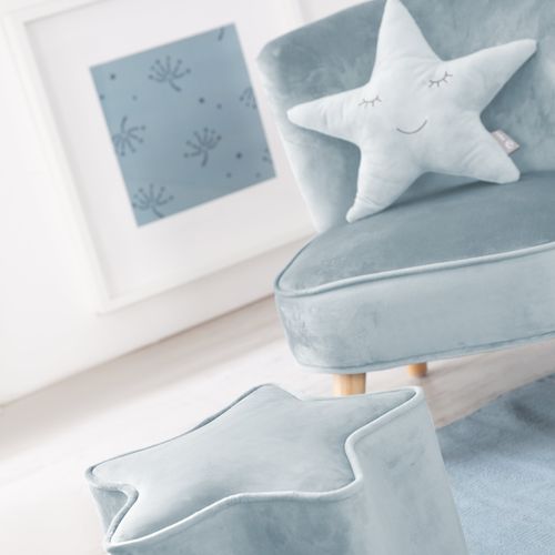 Oreiller Peluche En Forme D'Étoile Jaune - Lavable, Décoration Chambre Bébé, Coussin Décoratif