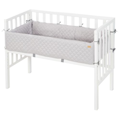 Lit Cododo Roba Style 2en1 + Matelas + Tour + Barrière - Blanc