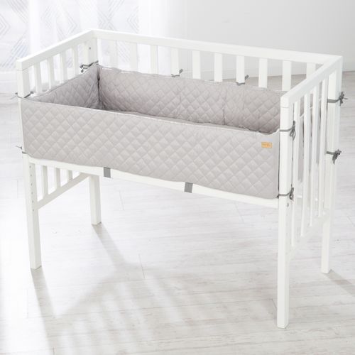 Lit Cododo Roba Style 2en1 + Matelas + Tour + Barrière - Blanc