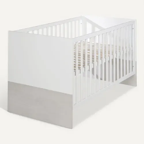 Lit Bébé évolutif Julia - 70x140 - Convertible - Réglable En Hauteur