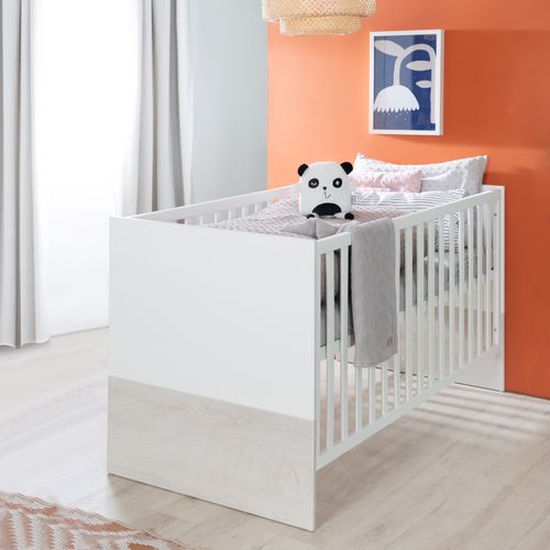 Lit Bébé évolutif Julia - 70x140 - Convertible - Réglable En Hauteur