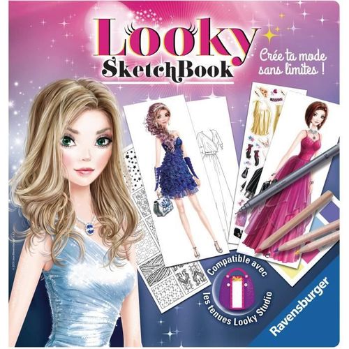 Looky Studio - Loisirs Créatifs - Dessins De Mode - Studio De Stylisme Format Maxi Des 6 Ans