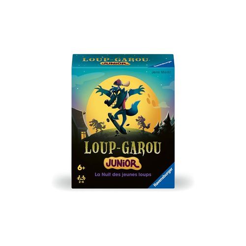 Ravensburger Lupo Mannaro Junior - Gioco Di Ruolo E Bluff Per Bambini Da 6 Anni, Partite Velooci Con Dadi E App Inclusa
