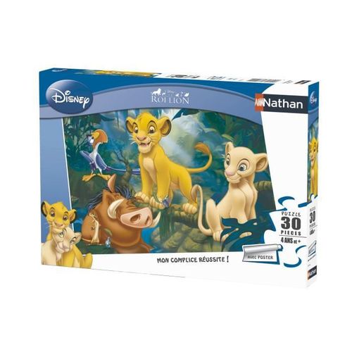 Le Roi Lion Puzzle Simba et Co 30 PCs - Disney